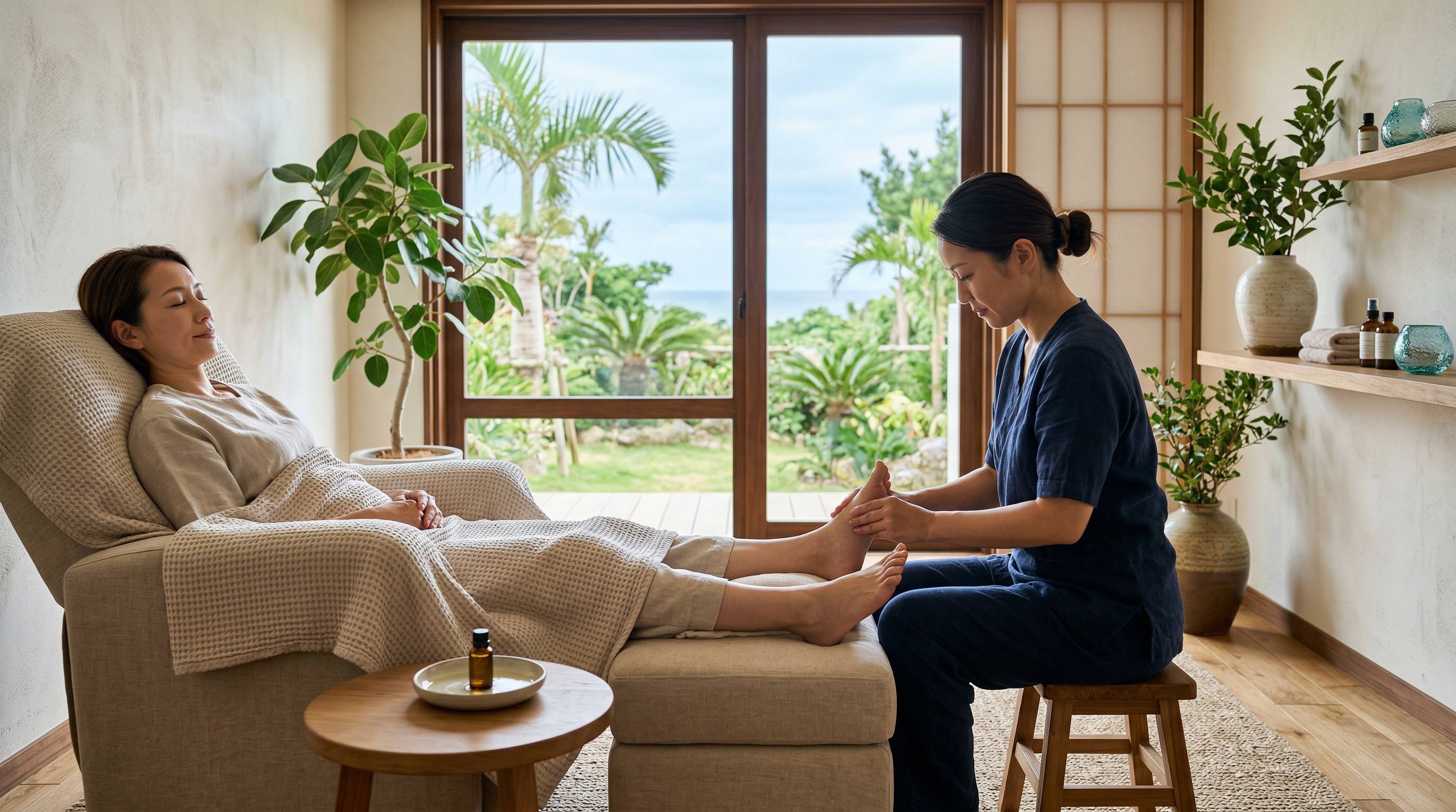 足つぼリフレクソロジー